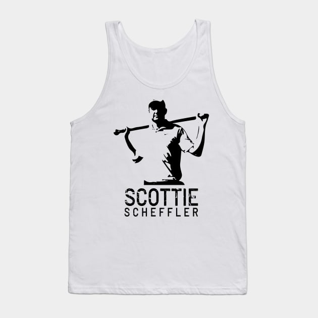 Rising Star Scottie Scheffler Tank Top by Color-Lab